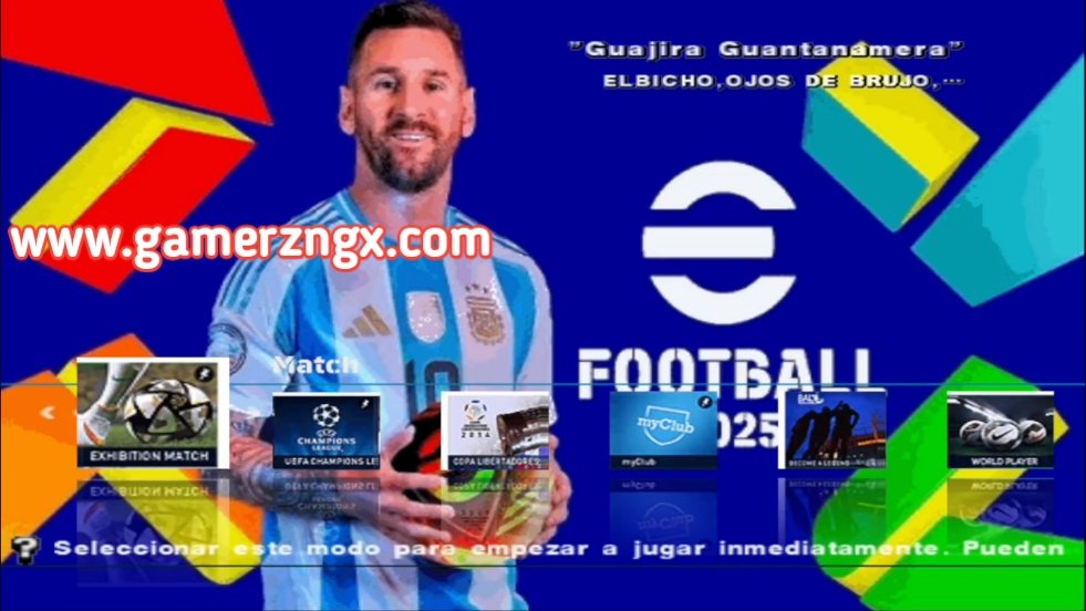 PES 2025 PS2 - Télécharger eFootball PES 2025 Playstation 2 (PS2) ISO Mise à Jour Complète PES 2025 PS2 - Télécharger eFootball PES 2025 Playstation 2 (PS2) ISO Mise à Jour Complète
