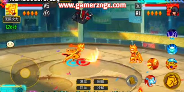 Télécharger Naruto Mobile Pixel Fighter Mugen Android APK Offline
