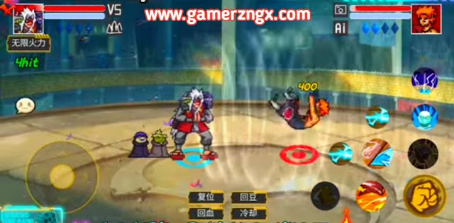 Télécharger Naruto Mobile Pixel Fighter Mugen Android APK Offline