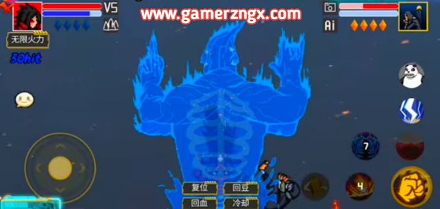 Télécharger Naruto Mobile Pixel Fighter Mugen Android APK Offline