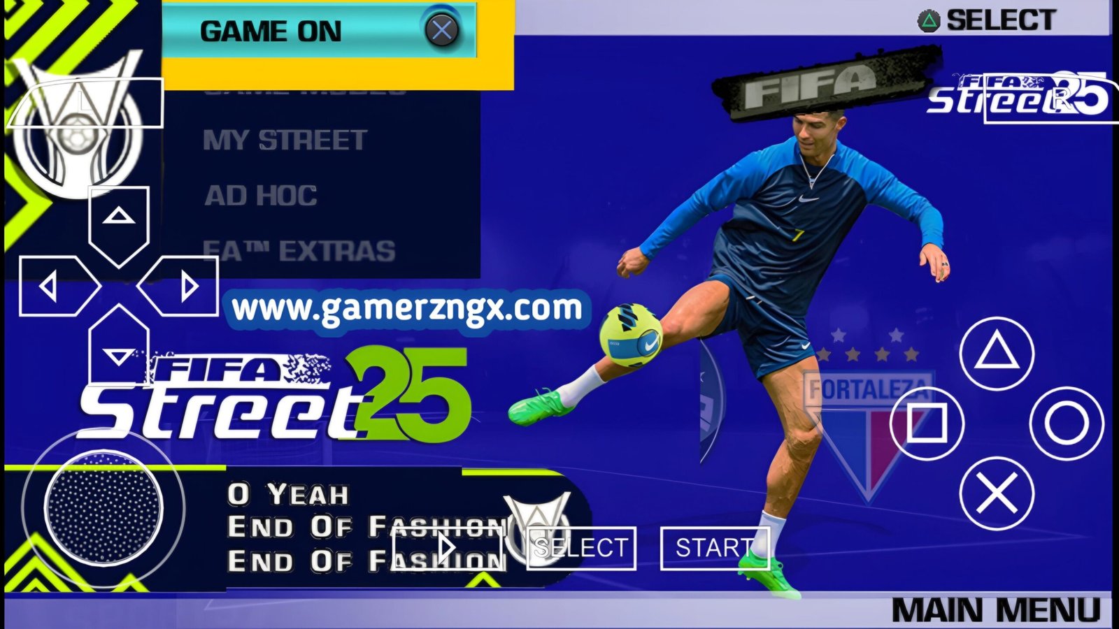Télécharger FIFA Street 25 PPSSPP ISO Android Offline Télécharger FIFA Street 25 PPSSPP ISO Android Offline