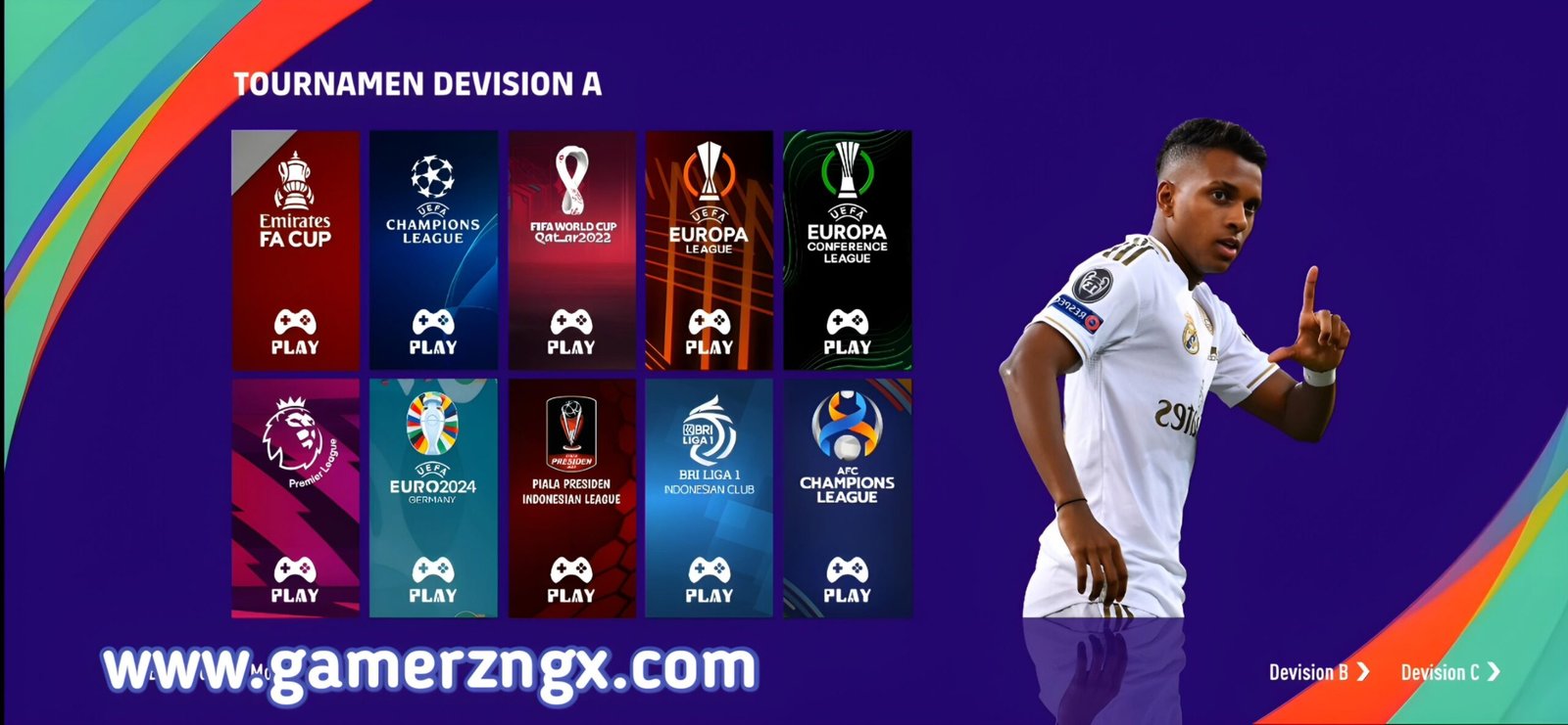 Télécharger FIFA 16 MOD eFootball PES 2021 Android APK DATA OBB Offline Nouvelle Mise à Jour Télécharger FIFA 16 MOD eFootball PES 2021 Android APK DATA OBB Offline Nouvelle Mise à Jour