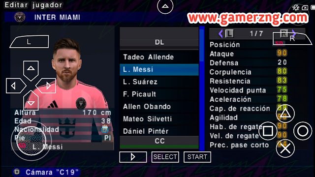 Télécharger eFootball PES 2026 PPSSPP Camera PS5 Android Offline Mise à Jour 2026 UEFA Champions League Visages Reels