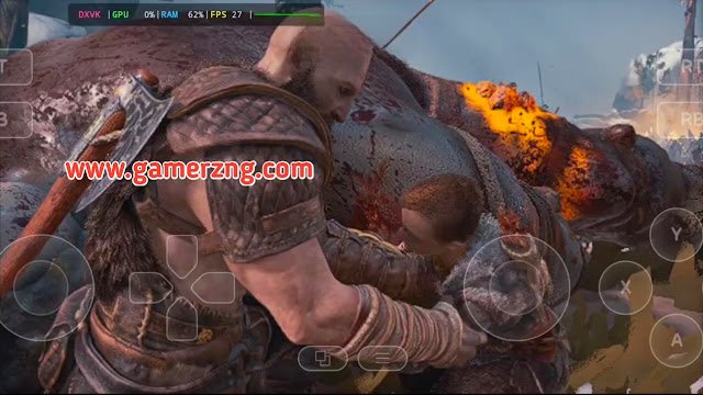 God of War Gamehub Emulator Android